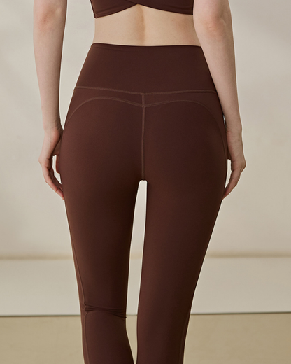 ペールトーンサイドラインヨガレギンス 3960