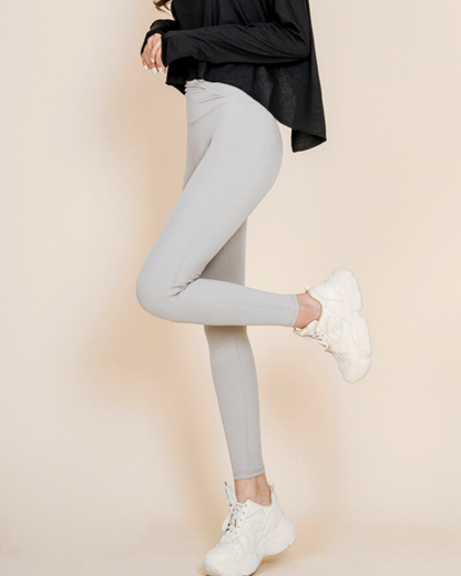 シャーリングクロスフロントレギンス 2130