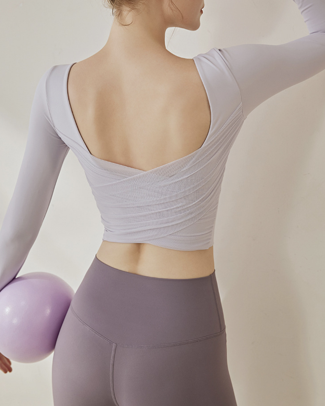 コライユシアーバッククロスヨガトップ 3958