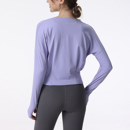 Waist tuck thumbhole cut and sew 2979