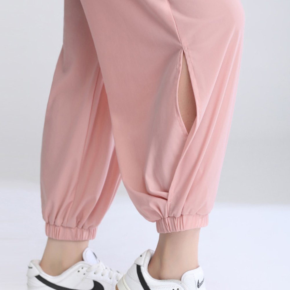 Side slit Aladdin pants UPF50+ 2579