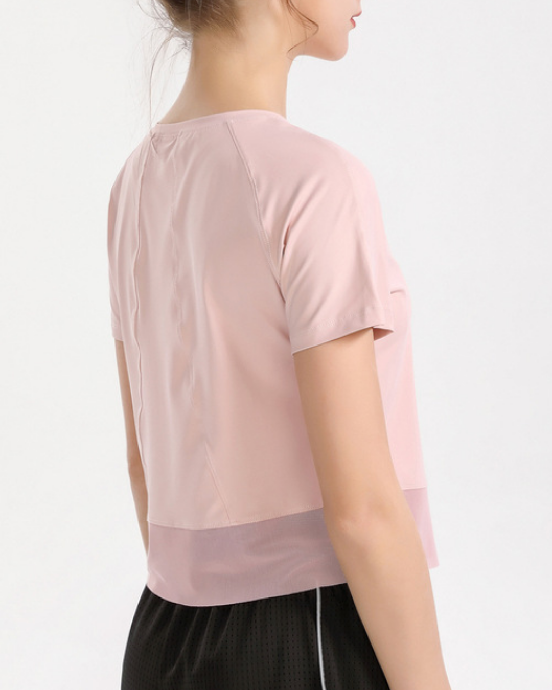Cropped tulle T-shirt 2733
