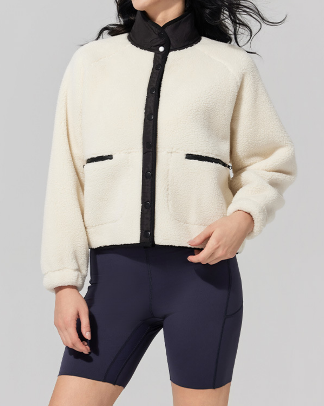 パイピングショートボアジャケット 3936