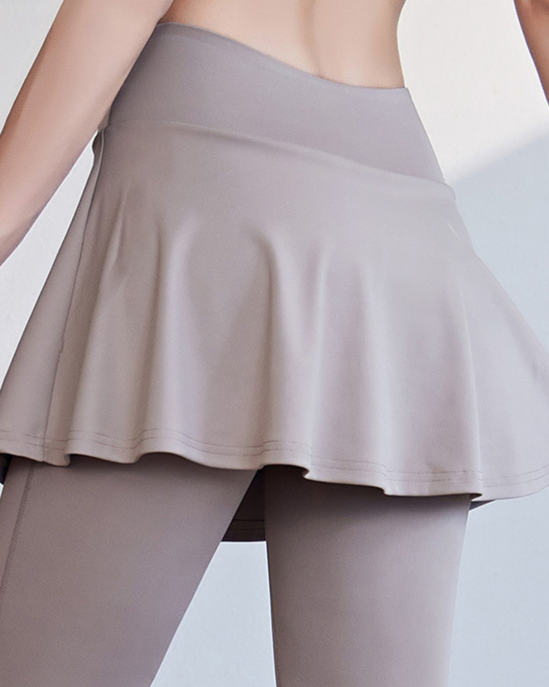 クロスウエストＡラインスカートレギンス 2837