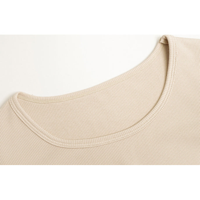 Front cross thumbhole rib top 2853