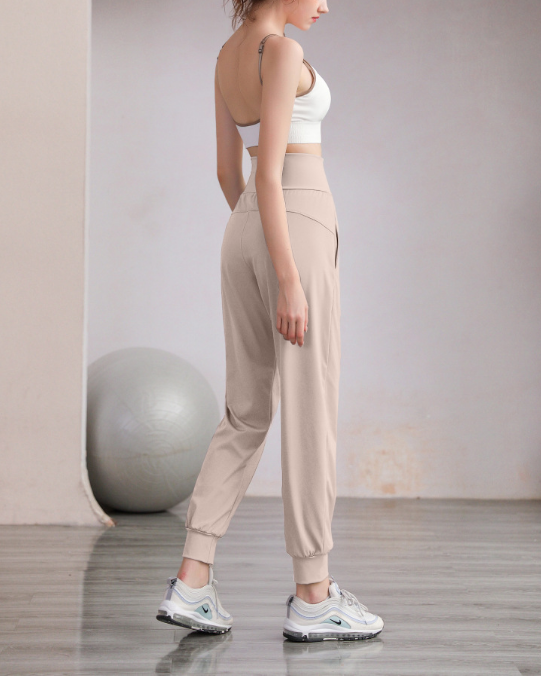 Super stretch smooth pants normal fit 2239