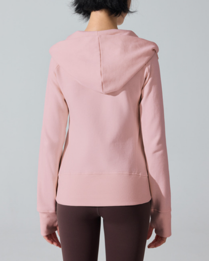 ハイネックサムホールフルジップフーディー 3947