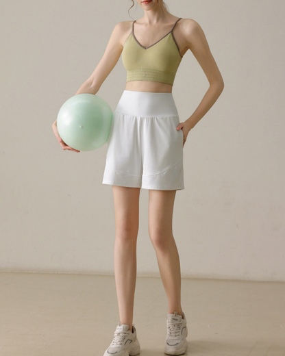 ニュアンスカラーヨガハーフパンツ 3194