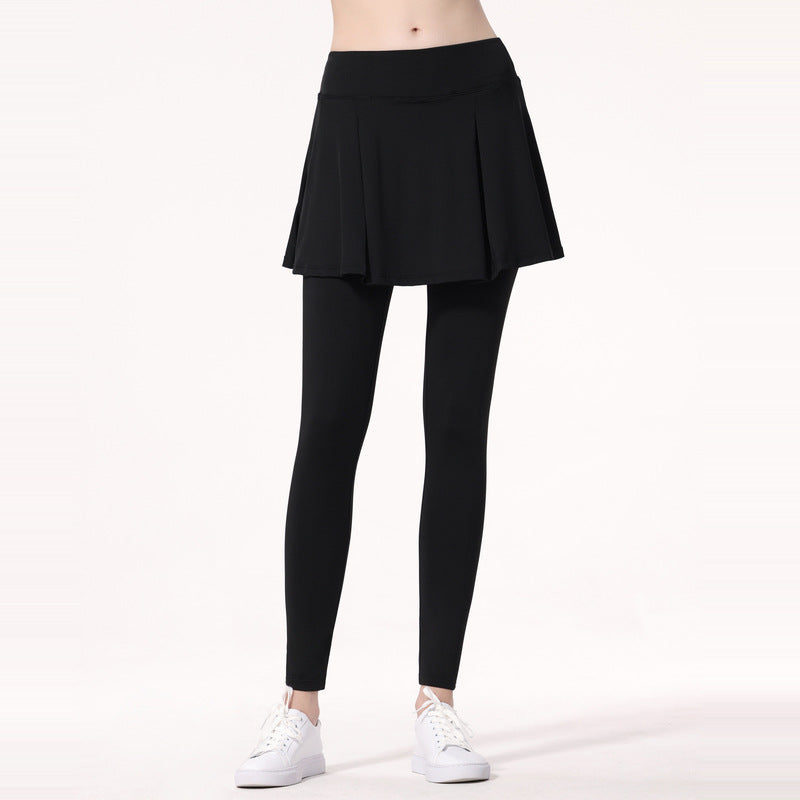 Tuck skirt yoga leggings 2978