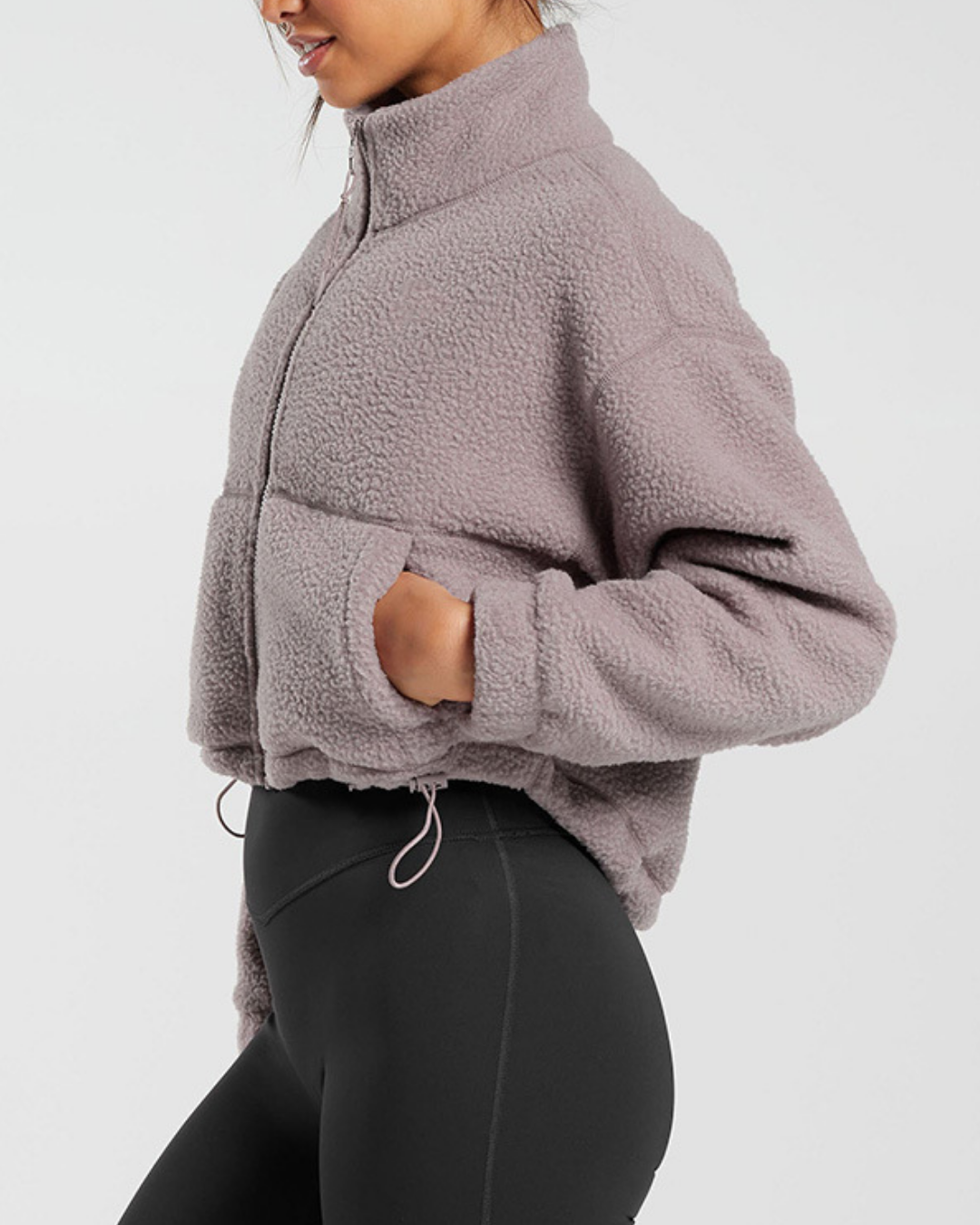 ドロストハイネックボアブルゾン 3935