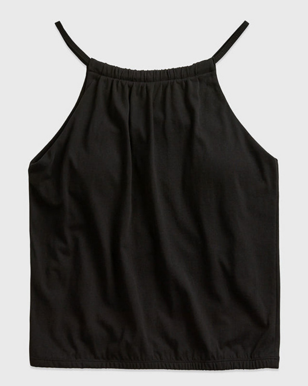 Halter neck back slit top 2471