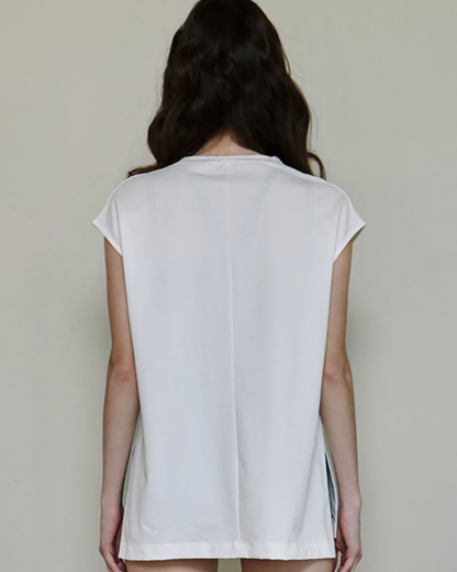 French sleeve yoga top 2263