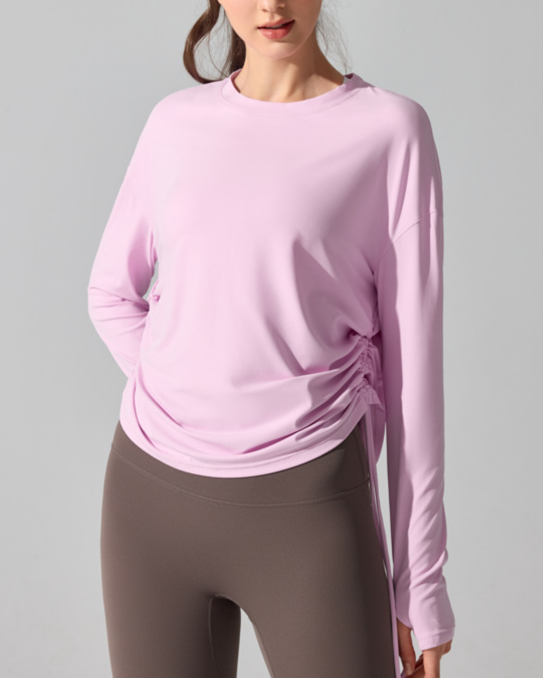 スヴニールドレープロングカットソー 3949