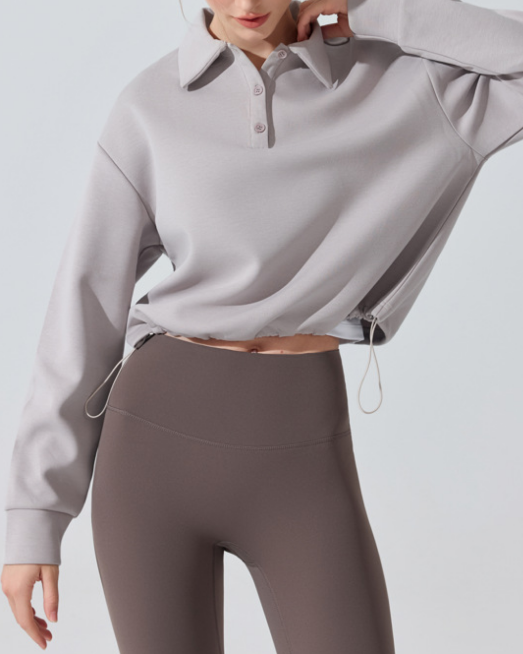 ドロストヘムポロカラースウェット 3951