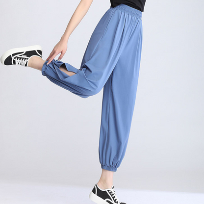 Side slit Aladdin pants UPF50+ 2579