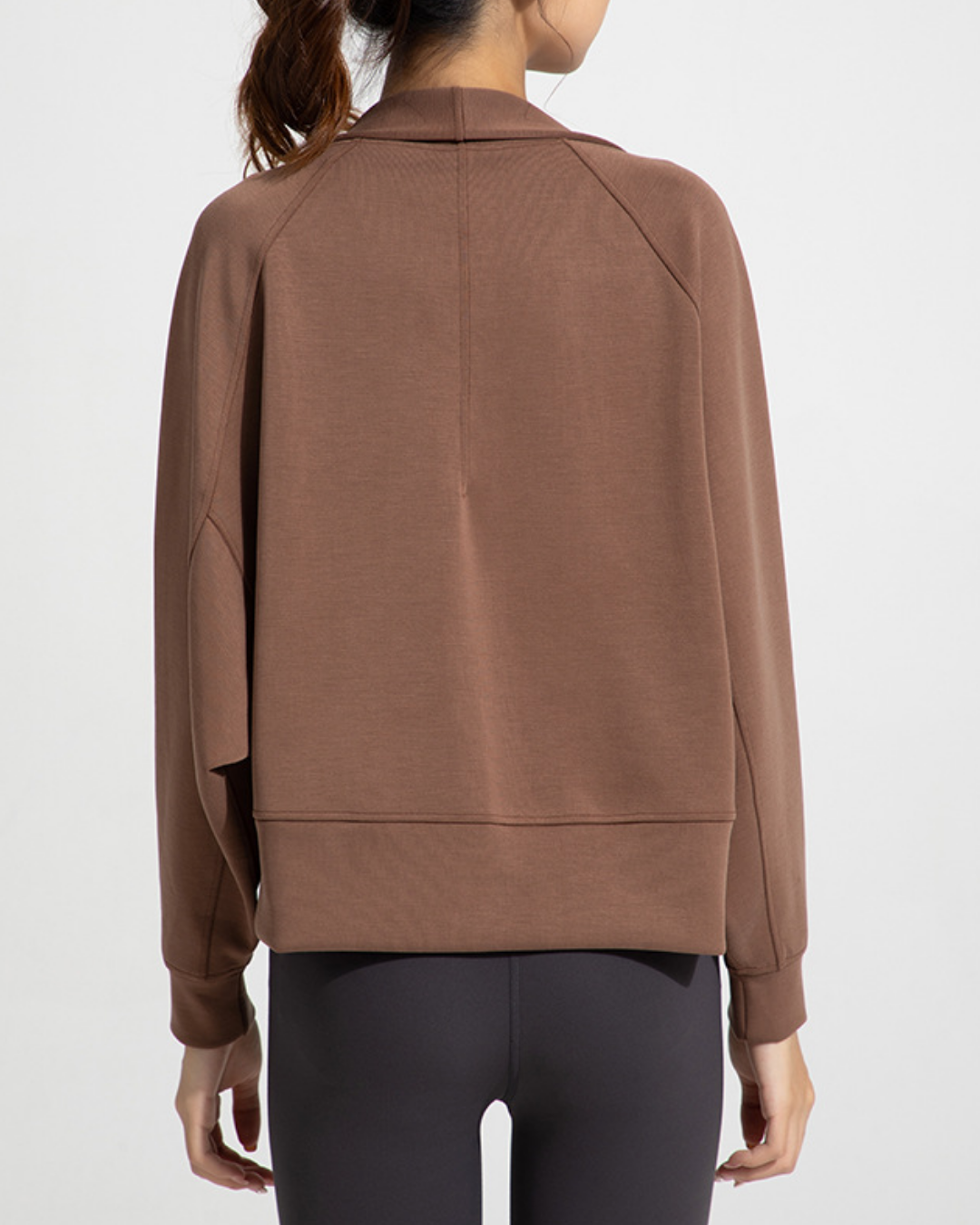 スムースタッチドルマンスリーブショールカーディガン 3934