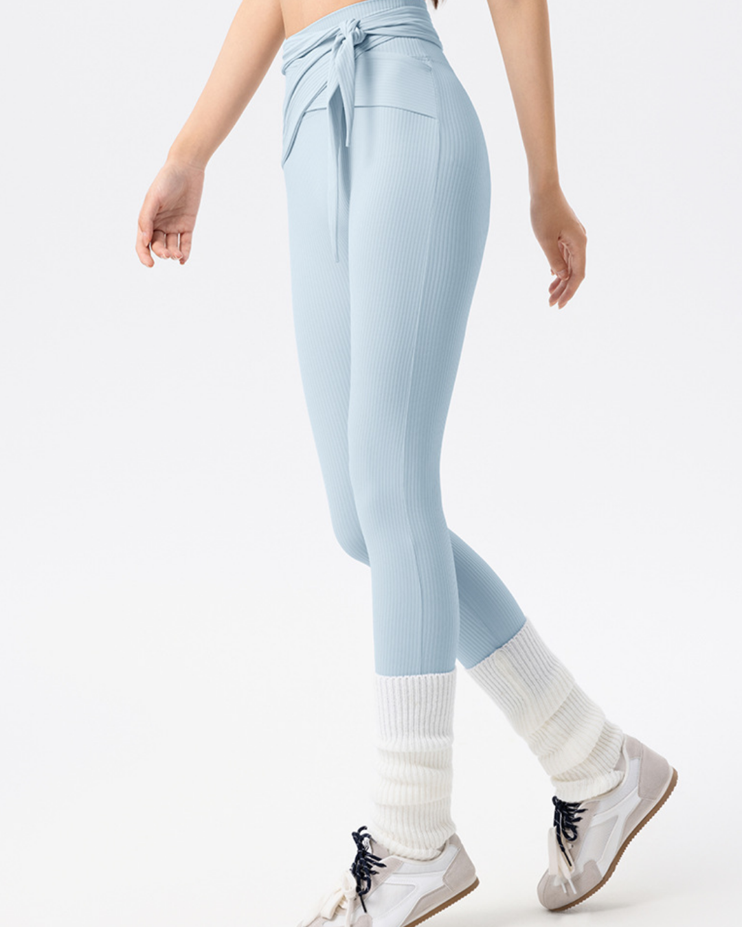 クロスリブハイウエストレギンス 3882