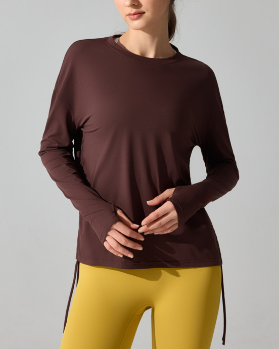 スヴニールドレープロングカットソー 3949