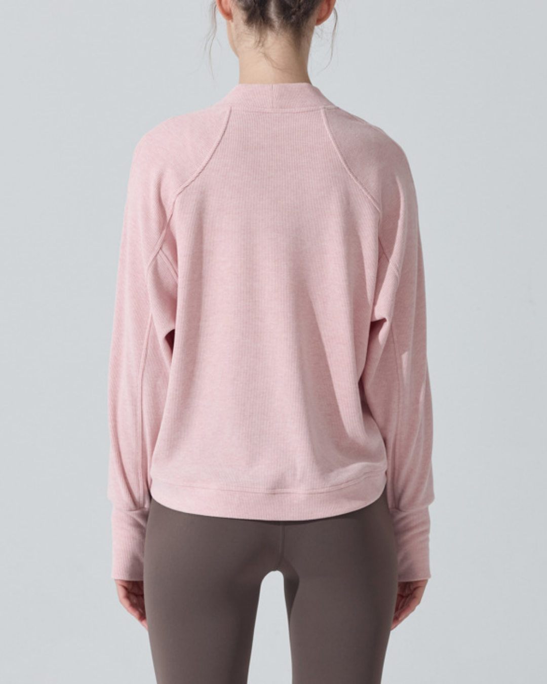 ノーカラーラウンドカットカーディガン 3917