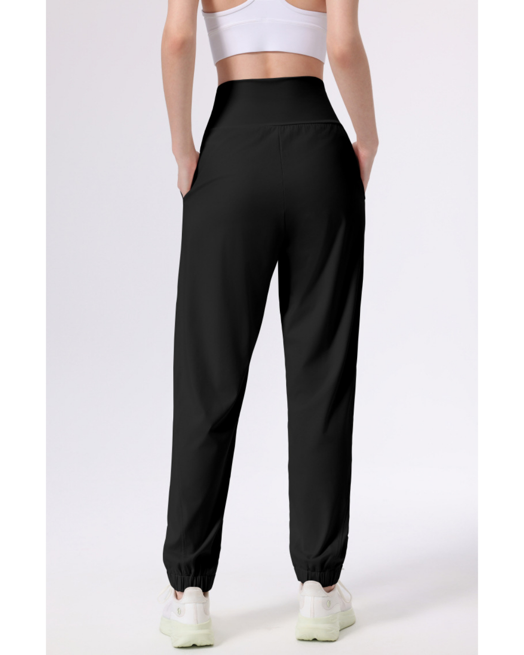 ニュアンスカラーギャザーアンクルヨガパンツ 3944