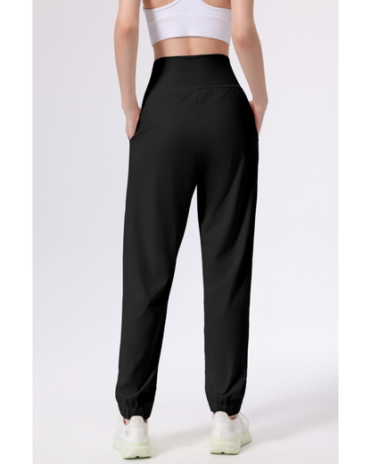 ニュアンスカラーギャザーアンクルヨガパンツ 3944