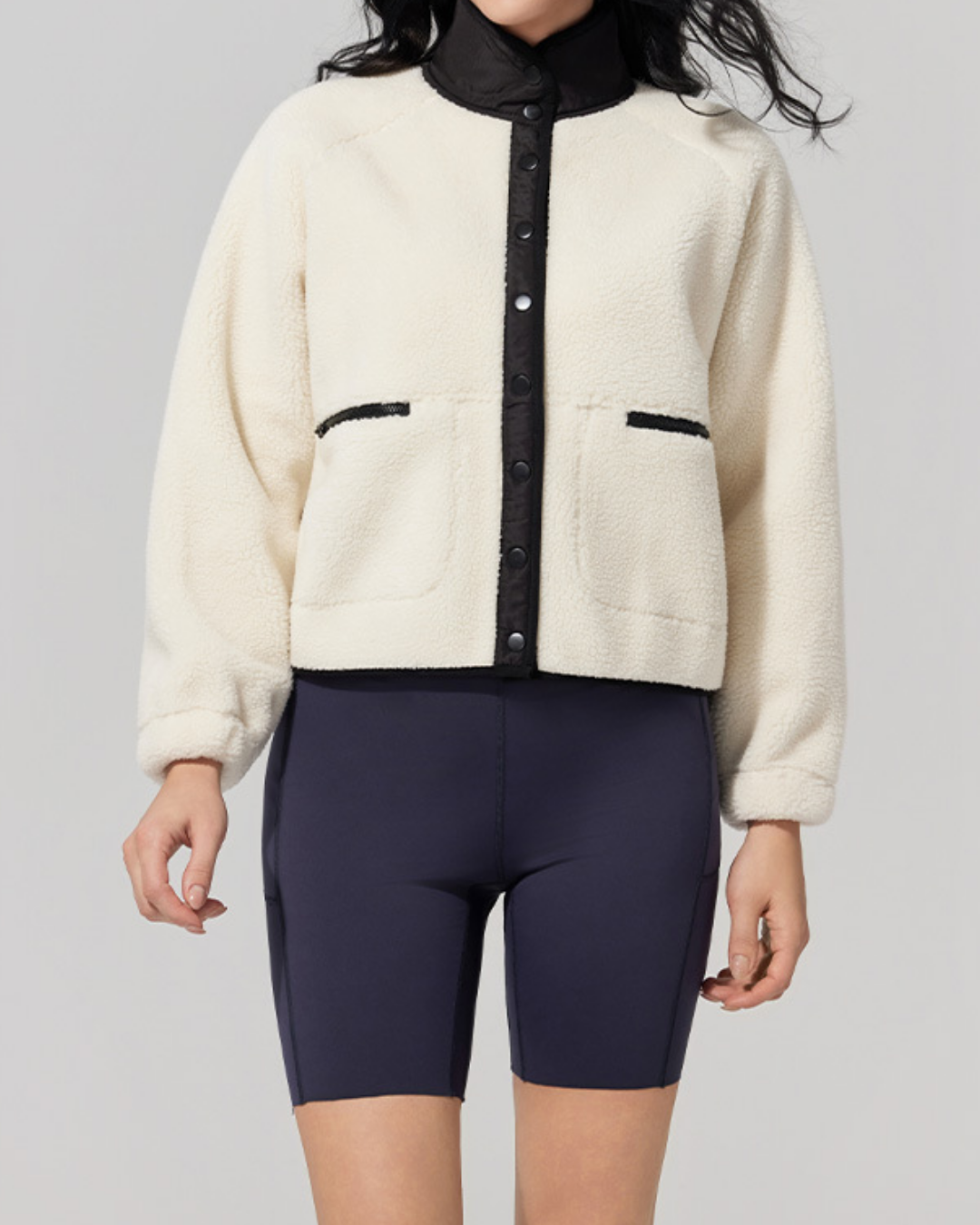 パイピングショートボアジャケット 3936