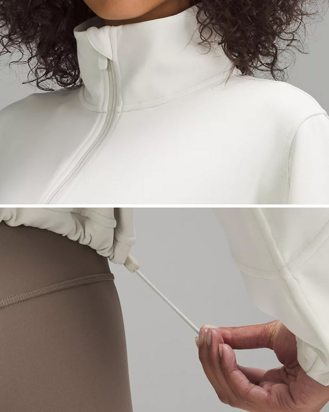 ソフトタッチハーフジップハイネックプルオーバー 3938