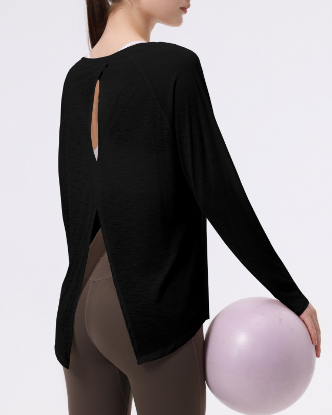 バックシャンエアリーシアーカットソー 3954