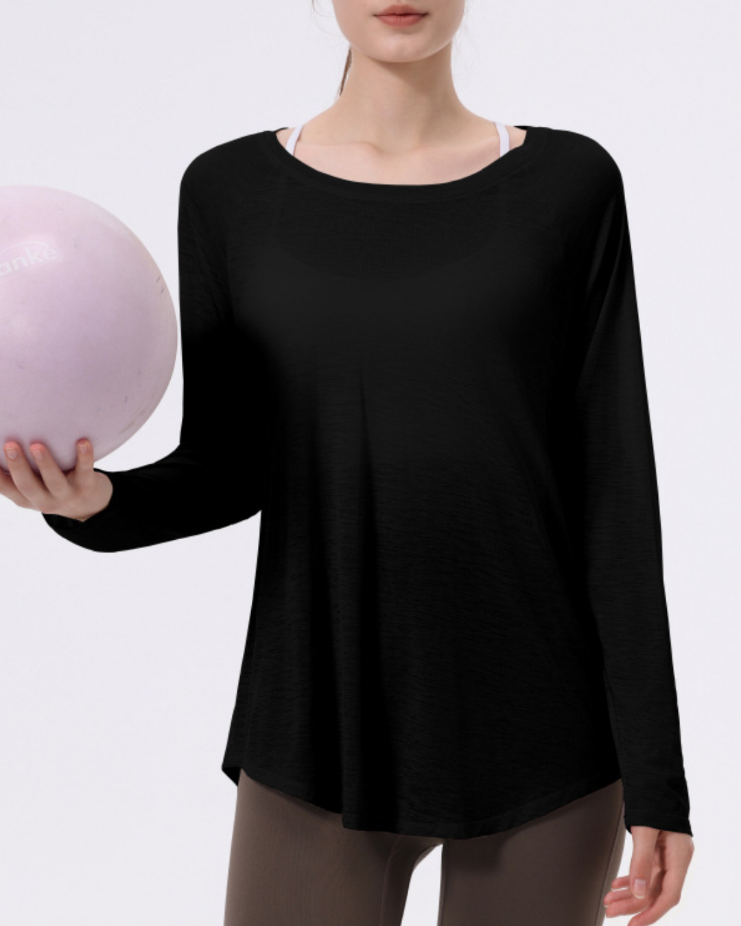 バックシャンエアリーシアーカットソー 3954