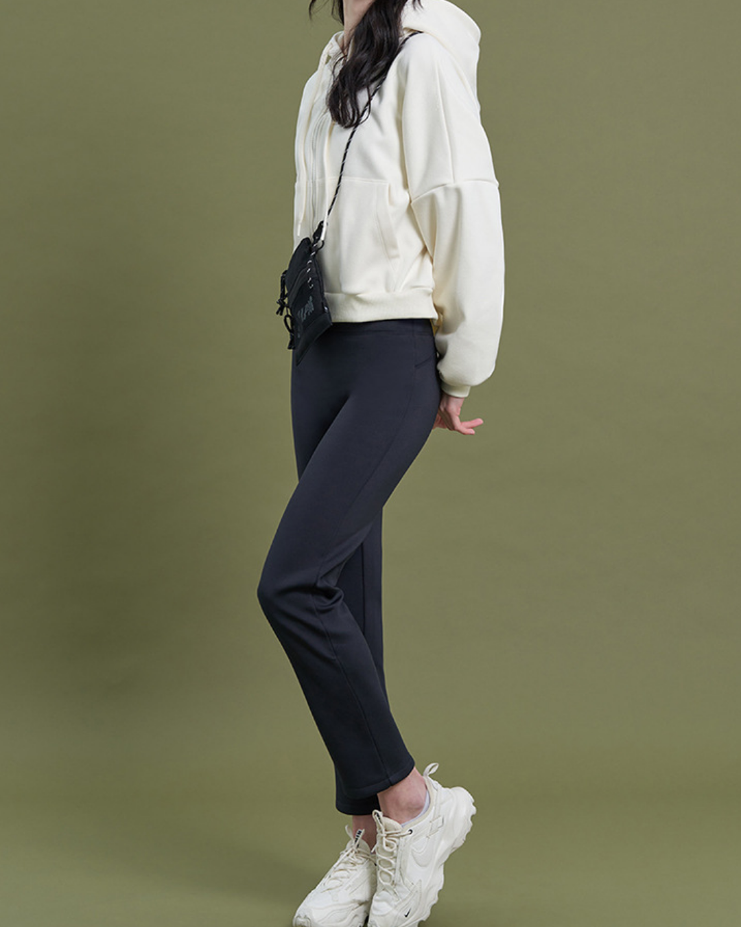 オーバーサイズウォームアップジップフーディー 3926