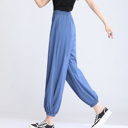 Side slit Aladdin pants UPF50+ 2579