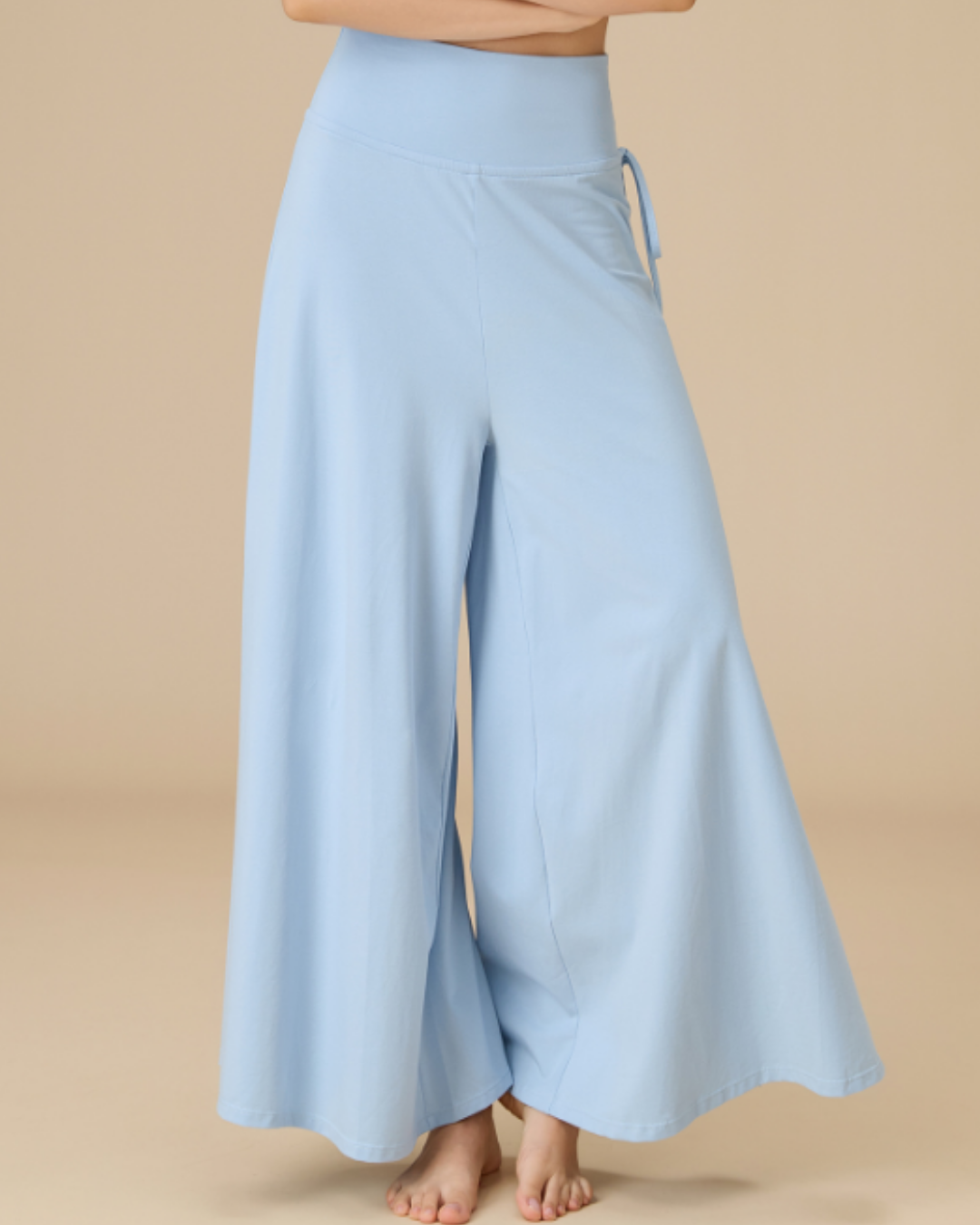 サイドスリットワイドフレアパンツ 3914