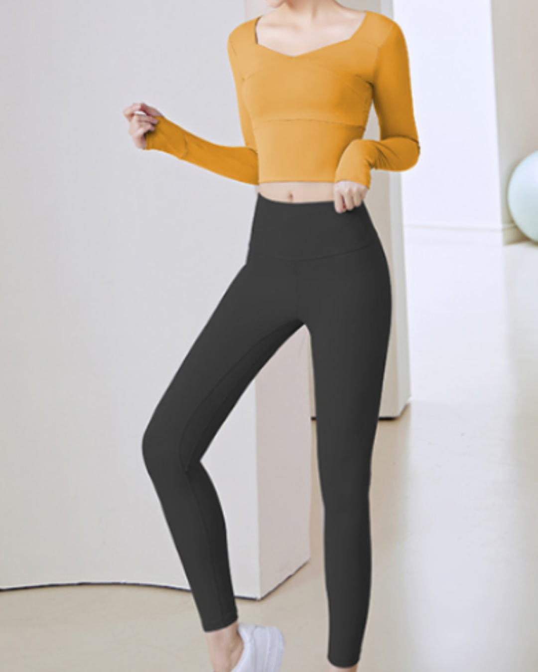 ラパンヨガロングスリーブセット 3504