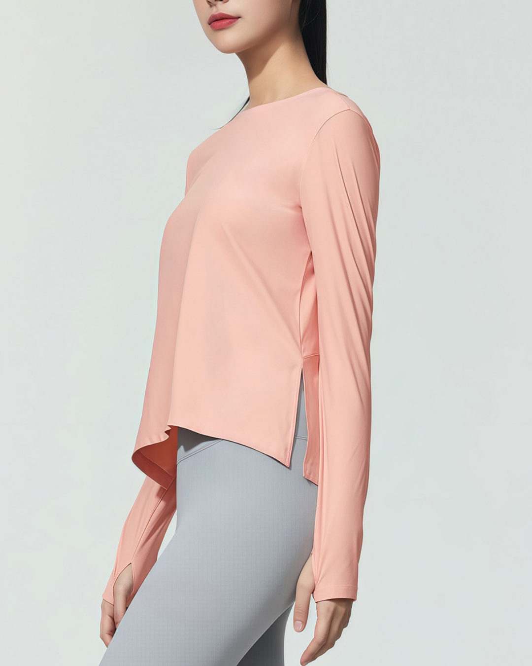 ヴェールサイドスリットボートネックカットソー 3943