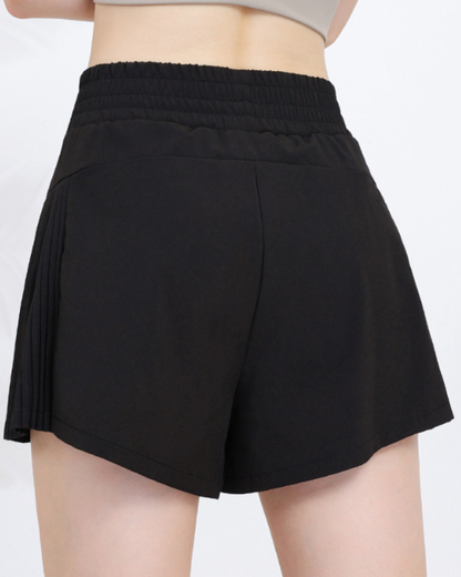 レイヤードリブレショートパンツ 4022