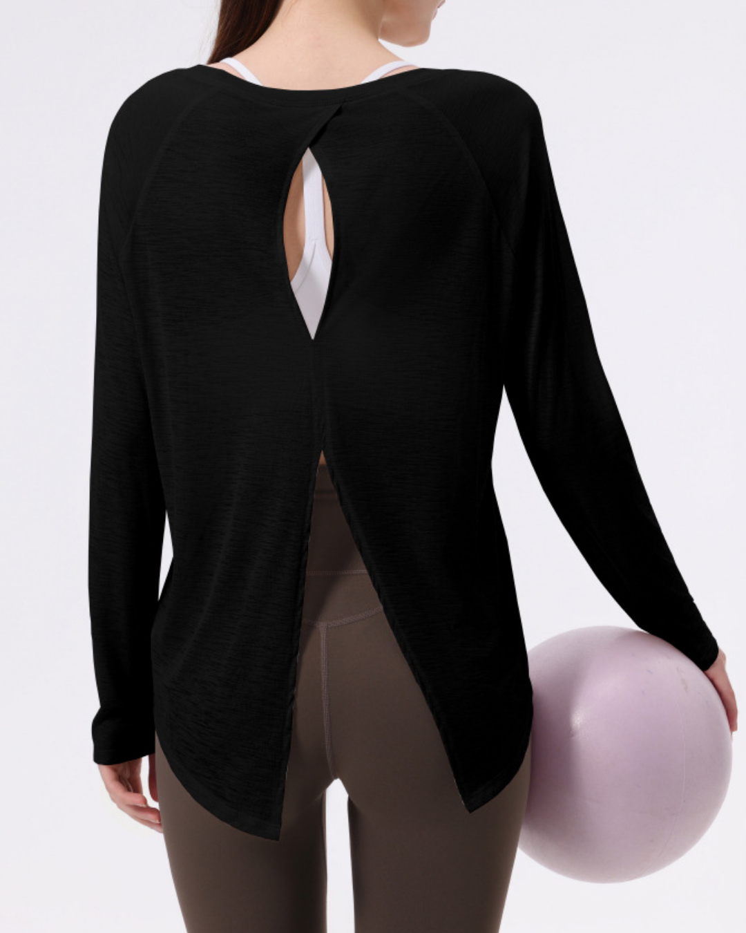 バックシャンエアリーシアーカットソー 3954