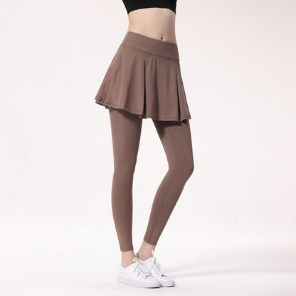 Tuck skirt yoga leggings 2978