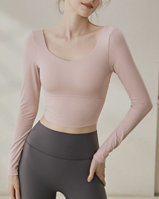 コライユシアーバッククロスヨガトップ 3958