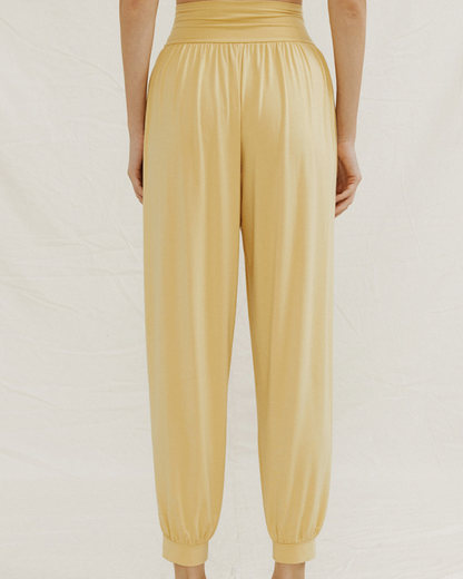 ニュアンスカラーリラックスアラジンパンツ 3966