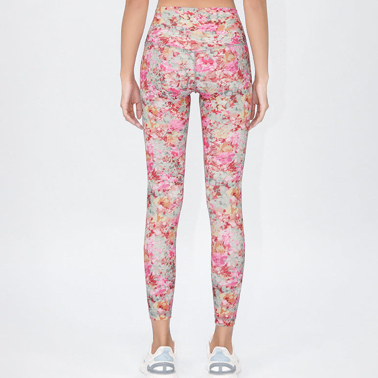 floral spot leggings 2418