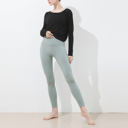 Arch cross yoga long sleeve top 2438