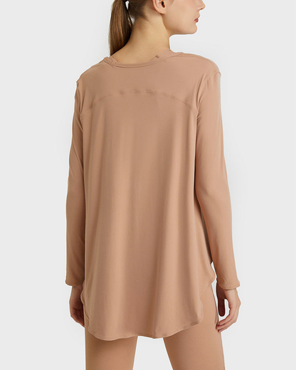 ドレープフレアＶネックカットソー 2995