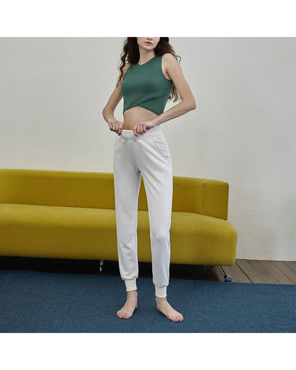 フロントクロスノースリーブトップ 3182