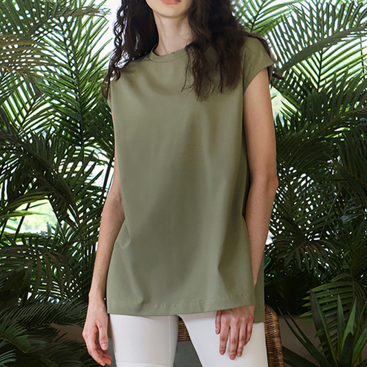 French sleeve yoga top 2263