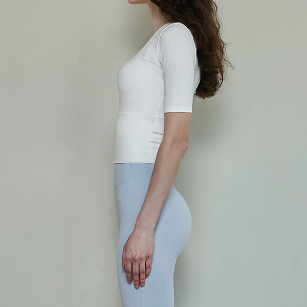 Yoga tight half sleeve 2264