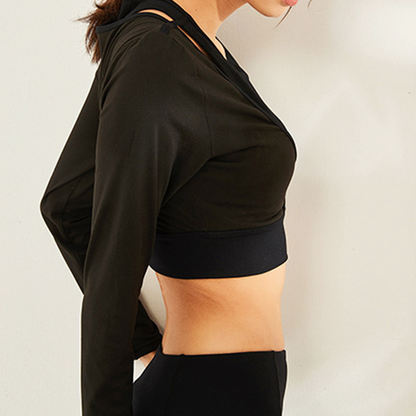 Yoga flow layered top 2266