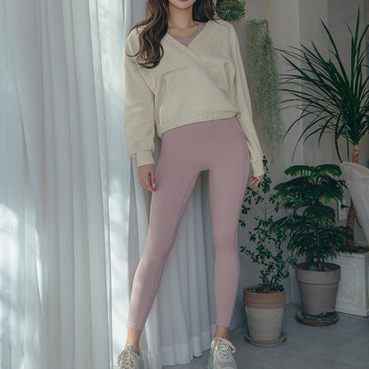 Beautiful layered collar sweatshirt 2087