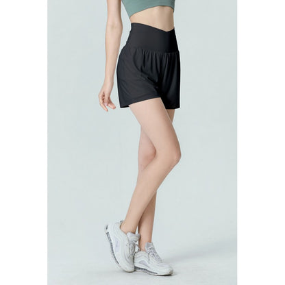 Cross front yoga short 2242