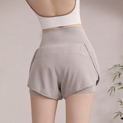 Side slit yoga short 2244