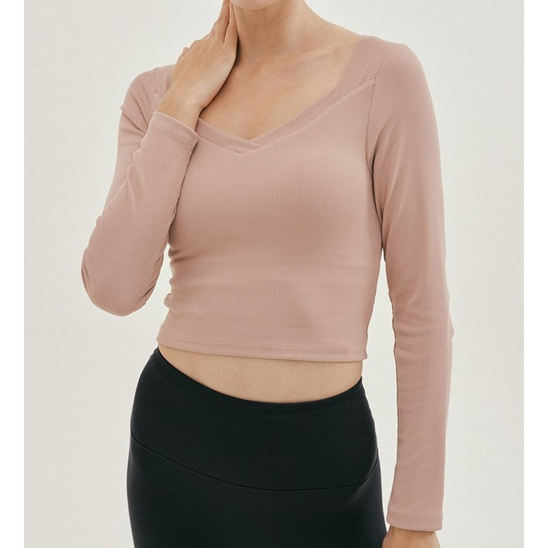 Penta neck yoga long sleeve 2246